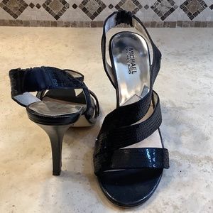Michael Kors sequin dressy heels